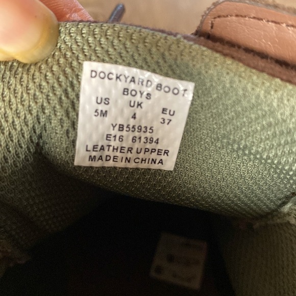 SPERRY DOCKYARD BOOT oiled leather and canvas - Picture 11 of 11